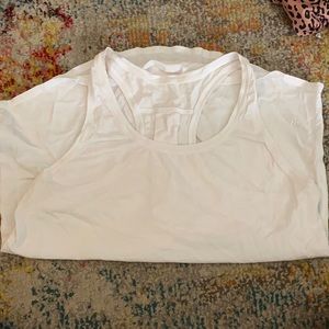 Lululemon Size 8 White Tank